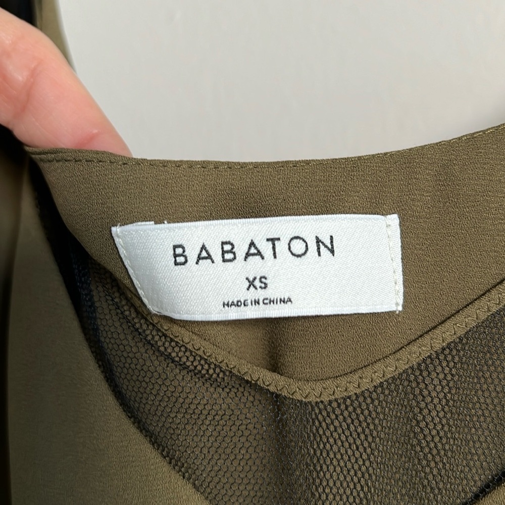 Babaton Camisole silk top. Excellent condition. Worn once